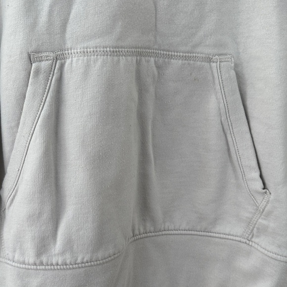 Patagonia Gray Hoodie with Pink and Blue Wave Design - Picture 2 of 6